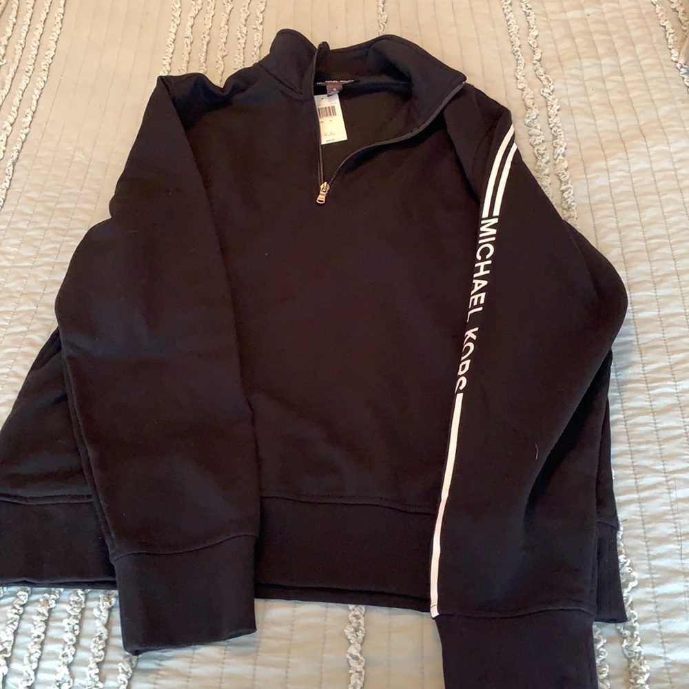 Men’s XL Michael Kors Zip sweater NWT